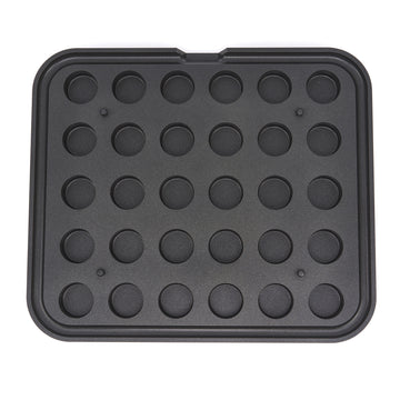 Matrita pentru tarte - 30 cavitati forma cilindru, 37 mm
