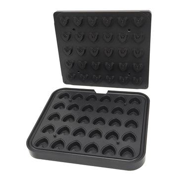 Matrita pentru tarte - 30 cavitati forma inima