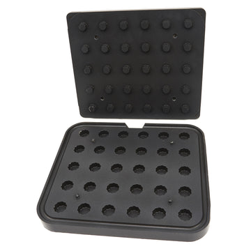 Matrita pentru tarte - 30 cavitati ondulate, Ø3027 mm
