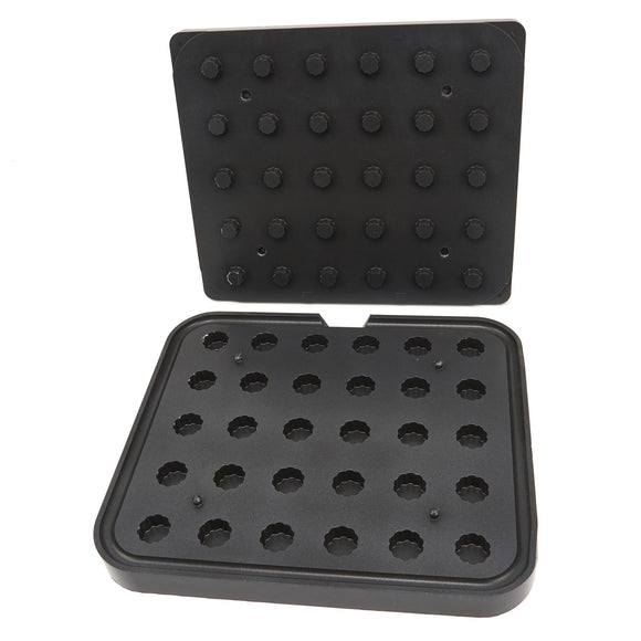 Matrita pentru tarte - 30 cavitati ondulate, Ø3027 mm