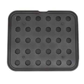 Matrita pentru tarte - 30 cavitati ondulate, Ø3027 mm