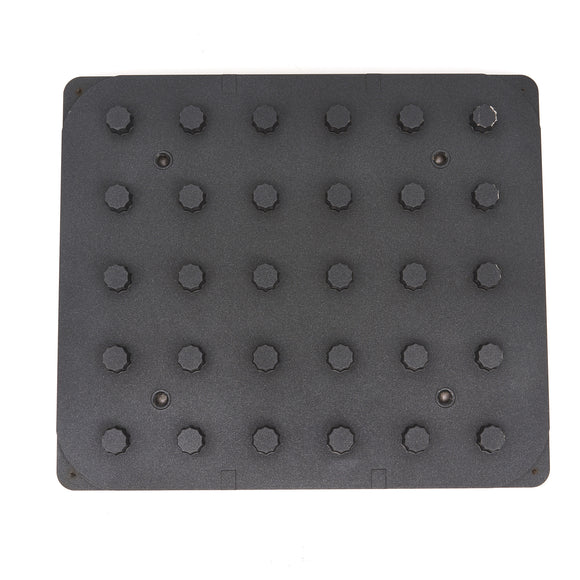 Matrita pentru tarte - 30 cavitati ondulate, Ø3027 mm