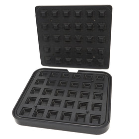 Matrita pentru tarte - 30 cavitati patrate, 4123 mm