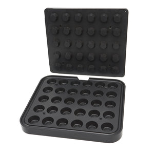 Matrita pentru tarte - 30 cavitati rotunde, 4432 mm