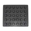 Matrita pentru tarte - 30 cavitati rotunde, 4432 mm
