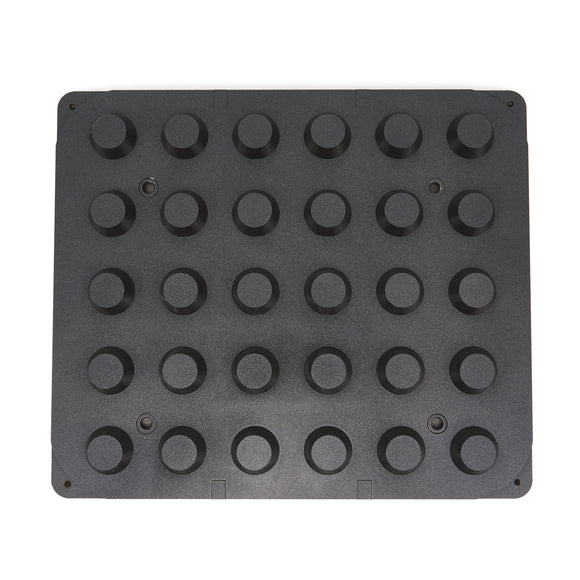 Matrita pentru tarte - 30 cavitati rotunde, 4432 mm