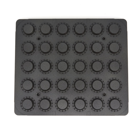 Matrita pentru tarte - 30 cavitati rotunde, 4938 mm