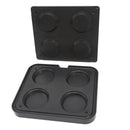 Matrita pentru tarte - 4 cavitati rotunde, 124100 mm