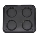 Matrita pentru tarte - 4 cavitati rotunde, 124100 mm