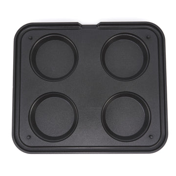 Matrita pentru tarte - 4 cavitati rotunde, 124100 mm