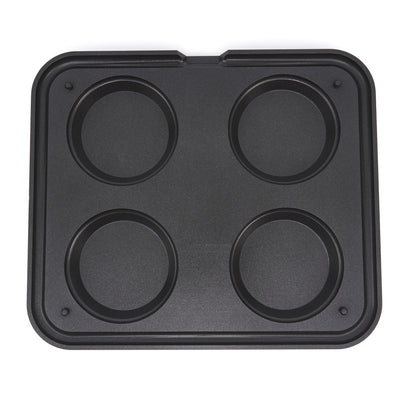 Matrita pentru tarte - 4 cavitati rotunde, 124100 mm