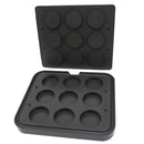 Matrita pentru tarte - 9 cavitati forma cilindru, 80 mm