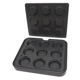 Matrita pentru tarte - 9 cavitati rotunde, 8965 mm