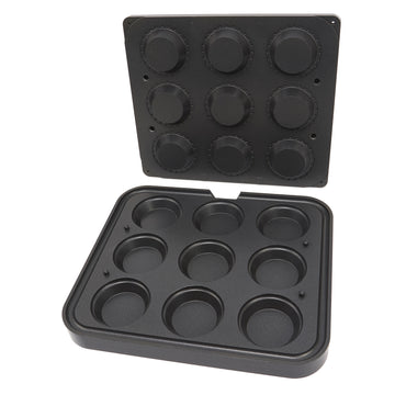 Matrita pentru tarte - 9 cavitati rotunde, 8965 mm