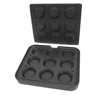 Matrita pentru tarte - 9 cavitati rotunde, 8965 mm