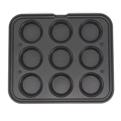 Matrita pentru tarte - 9 cavitati rotunde, 8965 mm