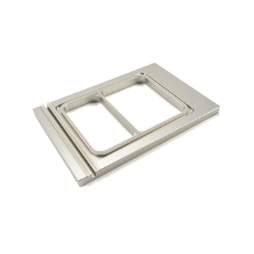 Matrita pentru tava 225x175 mm, 2 compartimente