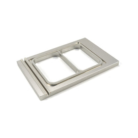 Matrita pentru tava 227x178 mm, 2 compartimente