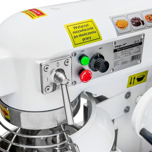 Mixer planetar cu timer 10L mptHE10.5.370