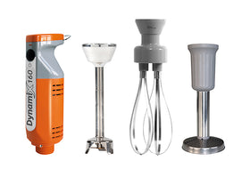 Mixer de mana DYNAMIX TRIO 160 alimentare 220V, capacitate 1 - 4 Litri