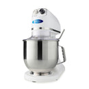 Mixer Planetar - 7L -2kg Aluat - Alb Cu un bol de mixare
