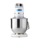 Mixer Planetar - 7L -2kg Aluat - Alb Cu un bol de mixare