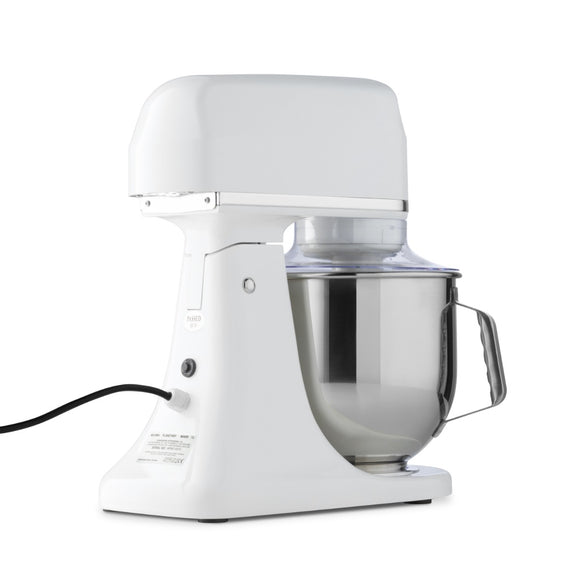 Mixer Planetar - 7L -2kg Aluat - Alb Cu un bol de mixare