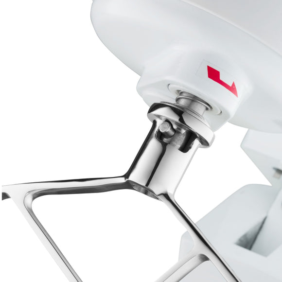 Mixer Planetar - 7L -2kg Aluat - Alb Cu un bol de mixare