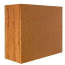 Modul raft decorativ pentru vin/bauturi spirtoase H-86 cm L-100 cm G-40 cm stejar artisan/negru-3