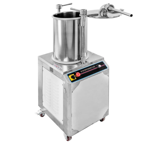 Sprit hidraulica Mega M pentru carnati salam, inox, capacitate 35 L, productivitate 600 kgh, 1,1 kW
