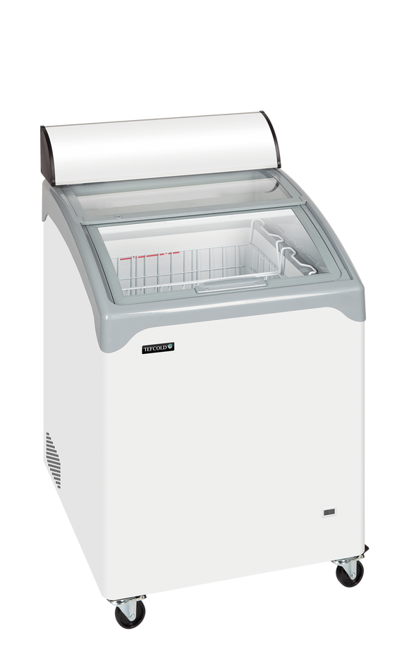Lada congelator inghetata NIC alba NIC101CP, 115 l Tefcold – lada congelator inghetata pentru magazine, HoReCa si expunere