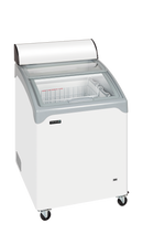 Lada congelator inghetata NIC alba NIC101CP vedere laterala Tefcold – lada congelator inghetata pentru magazine, HoReCa si expunere