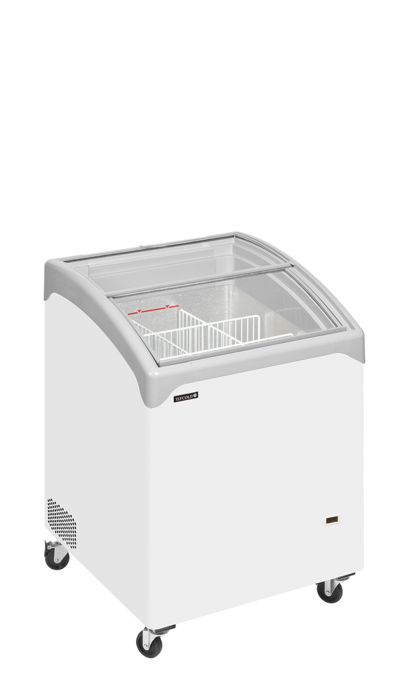 Lada congelator inghetata NIC alba NIC101SCEB, 115 l, 1 usa Tefcold – lada congelator inghetata pentru magazine, HoReCa si expunere