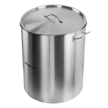 Oala inalta cu capac, fund triplu stratificat, 115 L, Ø50 H60 cm