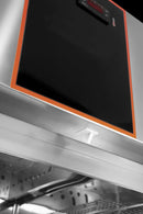 Dulap refrigerare inox cu 2 usi GN 2/1, 1400 Litri, -2/+8 °C, 0.69 kW-4