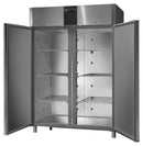 Dulap refrigerare inox cu 2 usi GN 2/1, 1400 Litri, -2/+8 °C, 0.69 kW-2