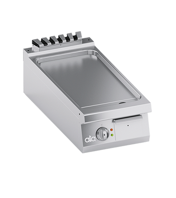 Plita fry top electrica, suprafata de coacere din inox, neted - PERFORMANCE LINE, 7 kW