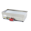 Plita fry top electric, neted, 73cm, plita cromata, 380V, 4,4kW
