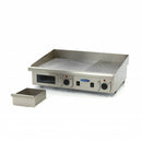 Plita fry top electric, netedstriat, 73cm, plita otel, 380V, 4,4kW