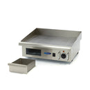 Plita fry top electric, striat, 55cm, plita otel, 230V, 3kW