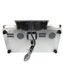 Plita inductie incorporabila cu 2 zone de gatit, carcasa inox, 2x3.5 kW, 400V