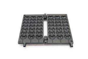 Placa de schimb pentru aparat de copt vafe, 3 acadele inimioare cu emoticoane Compatibil cu Aparat de copt