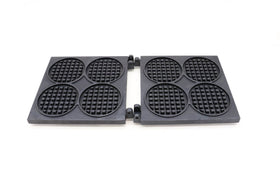Placa de schimb pentru aparat de copt vafe, 4 mini rondele, Compatibil cu Aparat de copt