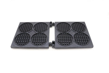 Placa de schimb pentru aparat de copt vafe, 4 mini rondele, Compatibil cu Aparat de copt