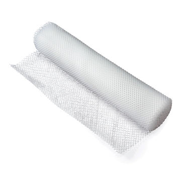 Plasa picurare pahare, 500 x 61 cm - alb