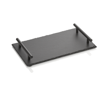 Platou din ardezie naturala GN cu manere 12
