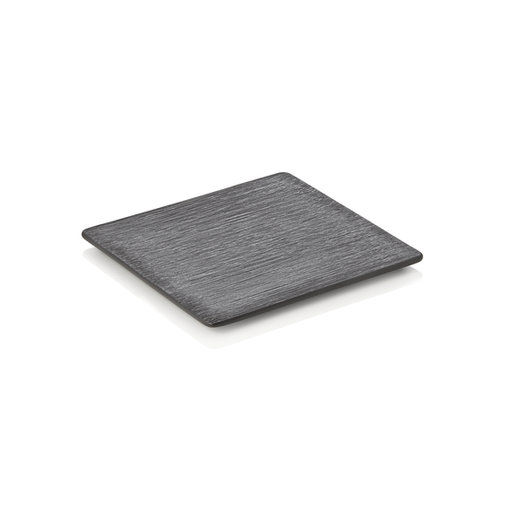 Platou servire MAYA DISPLAY, 20 x 20 x 1 cm, set de 5 bucati, portelan