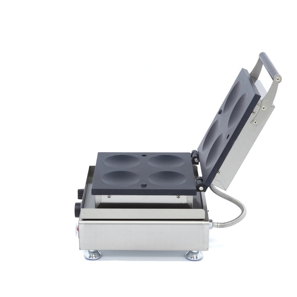 Plita pentru clatitepancake, 4 bucati, Ø10cm, 1,75kW