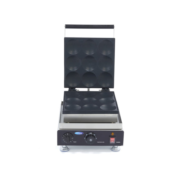 Plita pentru clatitepancake, 9 bucati, Ø7,5cm, 1,75kW