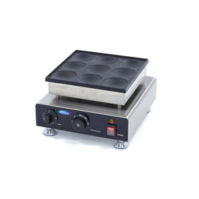 Plita pentru clatitepancake, 9 bucati, Ø8cm, 1kW